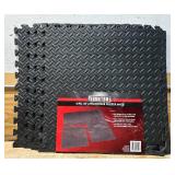 *Ironton Anti-Fatigue Interlocking Puzzle Floor Mats, 4-Pk. #60769 Msrp $12.99