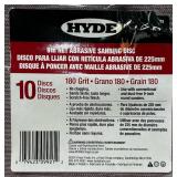 Hyde 9in Net Abrasive Sanding Disc lot of 5