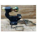 Curt SecureLatch 7-Ton Ball and Pintle Hook Combination, Model# 48407 #97617 Msrp $172.95