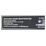 Klutch Grease Gun, KLiQ 20V, 10,000 PSI, 5 Oz./Min., Brushless, Cordless, tool only #5796941 Msrp $129.99
