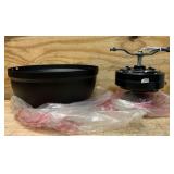 *Prominence Home, 52in. Benton Ceiling Fan Matte Black, Fan Diameter 52 in, Fan Blade Span 50-54 Air Delivery 3723 cfm, Model# 50853 Msrp $102.99