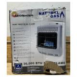 *Mr. Heater Natural Gas Vent-Free Blue Flame Wall Heater, 20,000 BTU, Model# MHVFB20NGT #52564
