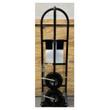 * Ironton Steel Pneumatic Hand Truck, 600-Lb. Capacity, 16.93in.L x 21.65in.W x 51.57in.H #67834 Msrp $67.99