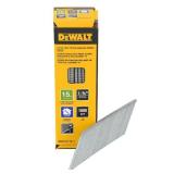 DEWALT 1-3/4 in. x 15-Gauge DA 34-Degree Bright Finish Nails (1000-Pack)