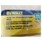 DEWALT 1-3/4 in. x 15-Gauge DA 34-Degree Bright Finish Nails (1000-Pack)