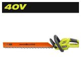 RYOBI 40V 24 in. Cordless Battery Hedge Trimmer (Tool Only)