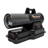 Mr. Heater Contractor Series 80,000 BTU Black Forced Air Kerosene/Diesel Outdoor Space Heater with Thermostat