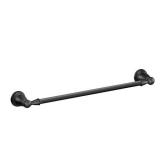 MOEN Banbury 24 in. Towel Bar in Matte Black