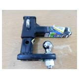 TowSmart Class IV, 7,500 lbs. 7-1/2 in. Drop to 6-1/4 in. Rise, Adjustable X-Mount Trailer Hitch Ball Mount w/ 2" Ball