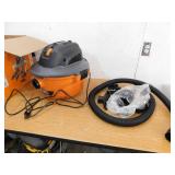 RIDGID 6 Gal. 3.5 Peak HP NXT Shop Vacuum Wet Dry Vac with General Debris Filter, Locking Hose and Attachments HD0600