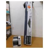 Everbilt 8 ft. X 8 ft. Grey Straight Leg Instant Canopy Pop Up Tent Sto-N-Go w/ canopy weights