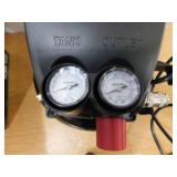 Husky 3 Gal. 120 PSI Portable Electric Oil-Free Light Duty Pancake Air Compressor with Fold Down Handle and 1-Quick Coupler