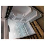 Vissani 18 cu. ft. Top Freezer Refrigerator in Fingerprint Resistant Stainless Look, Garage Ready