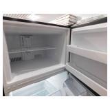 Vissani 18 cu. ft. Top Freezer Refrigerator in Fingerprint Resistant Stainless Look, Garage Ready