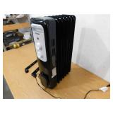 Pelonis 1,500-Watt Oil-Filled Radiant Electric Space Heater with Thermostat