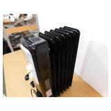 Pelonis 1,500-Watt Oil-Filled Radiant Electric Space Heater with Thermostat