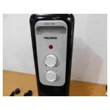 Pelonis 1,500-Watt Oil-Filled Radiant Electric Space Heater with Thermostat