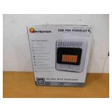Mr. Heater 20,000 BTU Vent Free Radiant Natural Gas or Propane Dual Fuel Space Heater