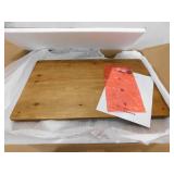 BYBLIGHT Kerlin 25.5 in. W x 15.35 in. D x 23.62 in. H Brown Rectangle Solid Wood End Table, Farmhouse Side Table for Living Room