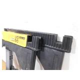 (2) DEWALT 33 in. H Metal Folding Sawhorse with Adjustable Legs
