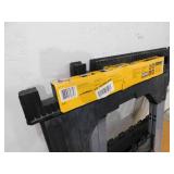 (2) DEWALT 33 in. H Metal Folding Sawhorse with Adjustable Legs