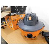 RIDGID 6 Gal. 3.5 Peak HP NXT Shop Vacuum Wet Dry Vac with General Debris Filter, Locking Hose and Attachments HD0600