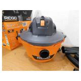 RIDGID 6 Gal. 3.5 Peak HP NXT Shop Vacuum Wet Dry Vac with General Debris Filter, Locking Hose and Attachments HD0600