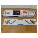 Delta Everly 24 in. Wall Mount Double Towel Bar Bath Hardware Accessory in Brushed Nickel