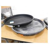 (4) Everbilt 24 in. Plastic Round Water Heater Drain Pan