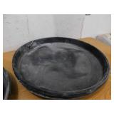 (4) Everbilt 24 in. Plastic Round Water Heater Drain Pan