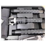 SKYSHALO Survival Shovel Survival Axe, 28-in-1 Camping Folding Shovels with Hatchet, Stainless Steel Tactical Shovel Hatchet