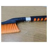 BirdRock Home Snow Moover 24 in. Compact Snow Brush with Ice Scraper for Car Windshield