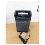 1500-Watt Electric Utility Space Heater BTU 5120 with Thermostat Control, 2 Power Setting, Black