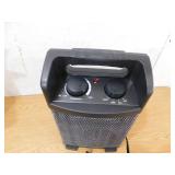 1500-Watt Electric Utility Space Heater BTU 5120 with Thermostat Control, 2 Power Setting, Black