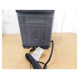 1500-Watt Electric Utility Space Heater BTU 5120 with Thermostat Control, 2 Power Setting, Black