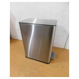StyleWell 2.6 Gal. Stainless Steel Slim Step-On Trash Can