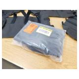 (2) Wellco 5.12 in. x 19.69 in. Black Canopy Sand Bags Portable Polyester Sandbag Canopy Weights for Canopy Tent 4-Pack