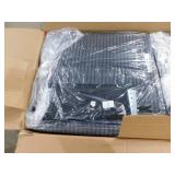 Noble House Ely Gray Chenille Upholstered Chaise Lounge Sofa with USB Charging, RGB Light Strip, Cup Holder, Side Pocket