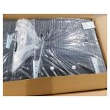 Noble House Ely Gray Chenille Upholstered Chaise Lounge Sofa with USB Charging, RGB Light Strip, Cup Holder, Side Pocket