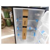 Vissani 4.4 cu. ft. Mini Refrigerator with 7-Door Racks, Glass Shelves