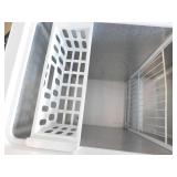 Vissani 7.0 cu. ft. Manual Defrost Chest Freezer with LED Light in White, Garage Ready