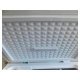 Vissani 7.0 cu. ft. Manual Defrost Chest Freezer with LED Light in White, Garage Ready