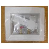 SharkBite 1/2 in. Push-to-Connect x 3/4 in. MHT Brass Washing Machine Outlet Box