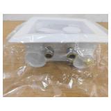 SharkBite 1/2 in. Push-to-Connect x 3/4 in. MHT Brass Washing Machine Outlet Box
