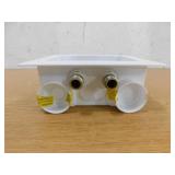 SharkBite 1/2 in. Push-to-Connect x 3/4 in. MHT Brass Washing Machine Outlet Box