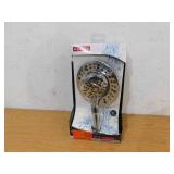 Delta In2ition Two-in-One 5-Spray Patterns 6.63 in. Wall Mount Dual Shower Heads in Chrome