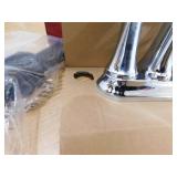 Pfister Ladera 4 in. Centerset Double Handle Bathroom Faucet in Polished Chrome