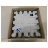 Commercial Electric 50 CFM Ceiling/Wall Mount No Cut Clip-Lock, Roomside Installation Square Bathroom Exhaust Fan, ENERGY STAR