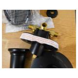 Glacier Bay Oswell Single Handle 1-Spray Tub and Shower Faucet 1.8 GPM in Matte Black (Valve Included)