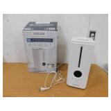 Vissani 1.5 Gal. Ultrasonic Humidifier 360 Degree Turning Dual Nozzle Cool Mist for Medium Room in White